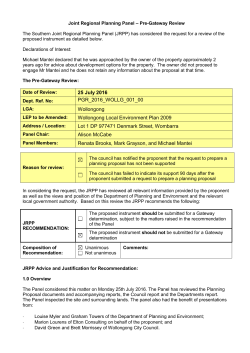 25 July 2016 PGR_2016_WOLLG_001_00 Wollongong Wollongong