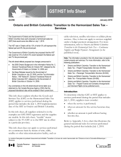 GST/HST Info Sheet