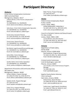 Participant Directory - National Association of VOCA Assistance