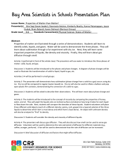 Properties of Matter that Matter