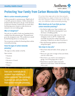 Protecting Your Family from Carbon Monoxide Poisoning