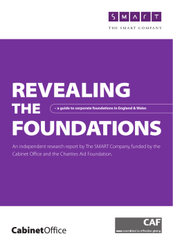 revealing the foundations