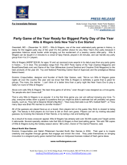 Party Game of the Year Ready for Biggest Party Day of the Year