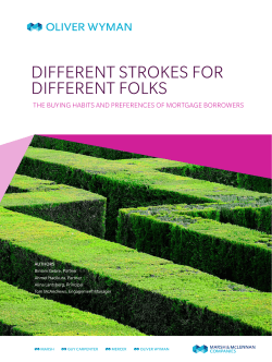 Different Strokes for Different Folks: The Buying Habits and