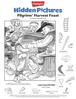 Pilgrims` Harvest Feast