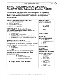 PARCC-Based Fiction Tasks