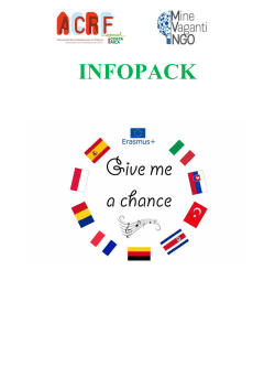 Infopack-Give me a chance provisional
