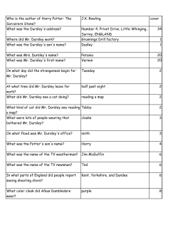 Harry Potter and The Sorcerers Stone Quiz