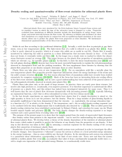 Density scaling and quasiuniversality of flow