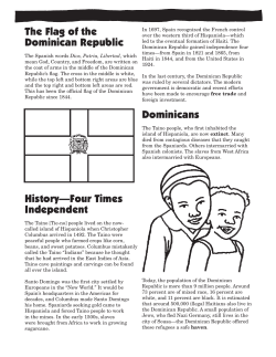 The Flag of the Dominican Republic History&mdash;Four