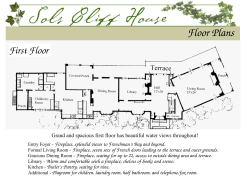 Floor Plans - Sol`s Cliff House