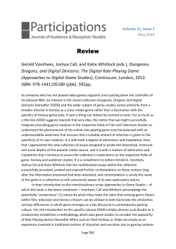 Dungeons, Dragons, and Digital Denizens: The