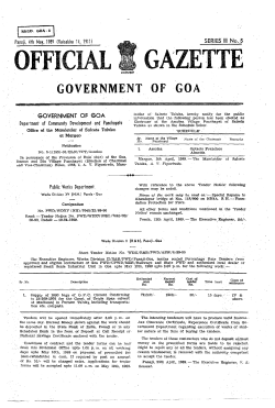 official gazette - Government Printing Press