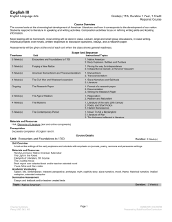English III