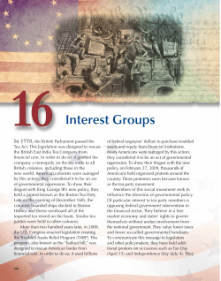 Interest Groups