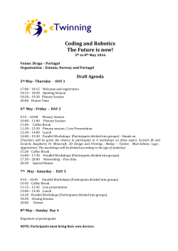 Coding and Robotics The Future is now!