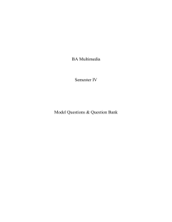 Semester IV - MG University