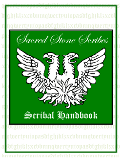 Sacred Stone Scribes Handbook