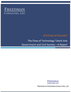 The Flow of Technology Talent into Government and Civil Society