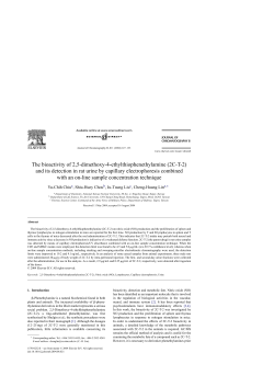 The bioactivity of 2,5-dimethoxy-4-ethylthiophenethylamine (2C-T