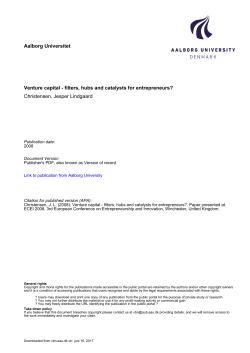 Paper VC hubs Winchester - VBN