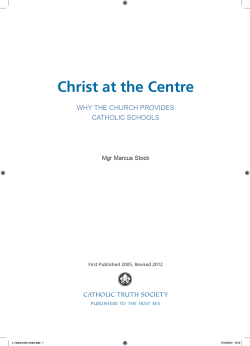 Christ at the Centre - National Secular Society