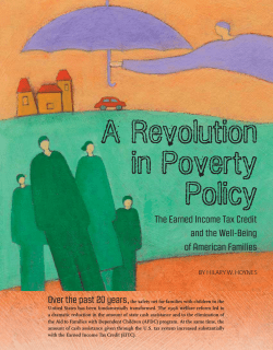 The Earned Income Tax Credit and the Well