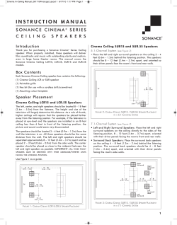 InstructIon Manual