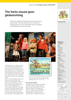 The Swiss mouse goes globetrotting