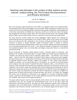 Print this article - Learning and Teaching in Higher Education: Gulf