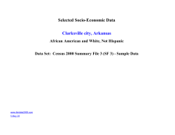 Clarksville city, Arkansas_SF3_Black