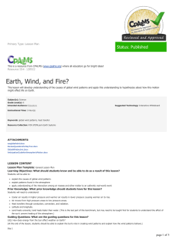 Earth, Wind, and Fire?