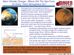 Mars Climate Change: Where Did The Gas From An Early, Thick
