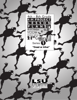Dead or Alive - LSU AgCenter