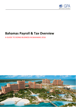 Bahamas - Global Payroll Association