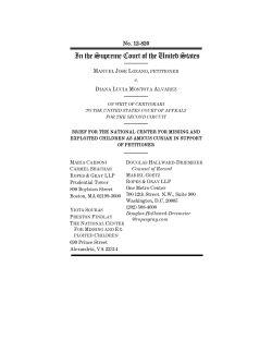 Lozano v. Alvarez, Brief of The National Center for Missing and