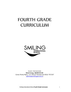 first grade - Smiling International School