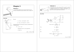 Solutions for Self Study Problems Chapter 3