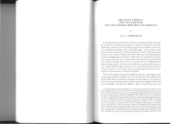the quiet german: the vietnam war and the federal republic of germany