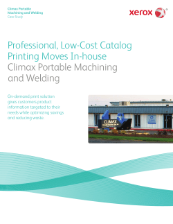 Professional, Low-Cost Catalog Printing Moves In