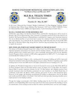 meba telex times