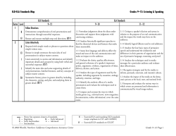 ELD/ELA Standard Alignment
