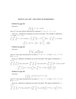 MATH 52, FALL 2007 - SOLUTIONS TO