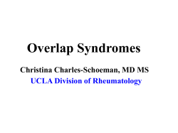 Overlap Syndromes - The Myositis Association