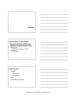 Banner Admin Lesson
