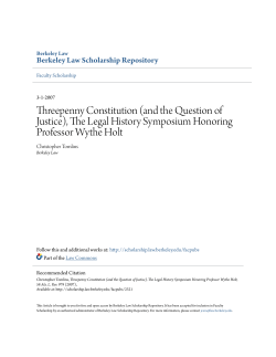 - Berkeley Law Scholarship Repository