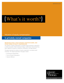 in privately owned companies