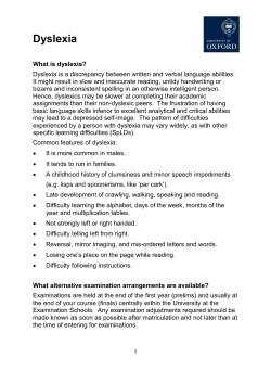 university disability services