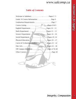 Career and Technology Studies