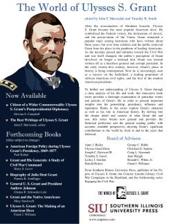 The World of Ulysses S. Grant - Southern Illinois University Press